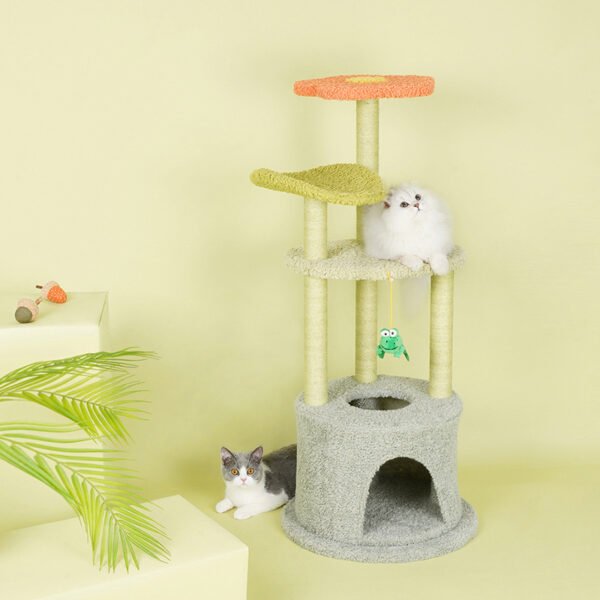 Cat Litter Cat Tree Integrated Villa Cat Climbing Frame - Image 7
