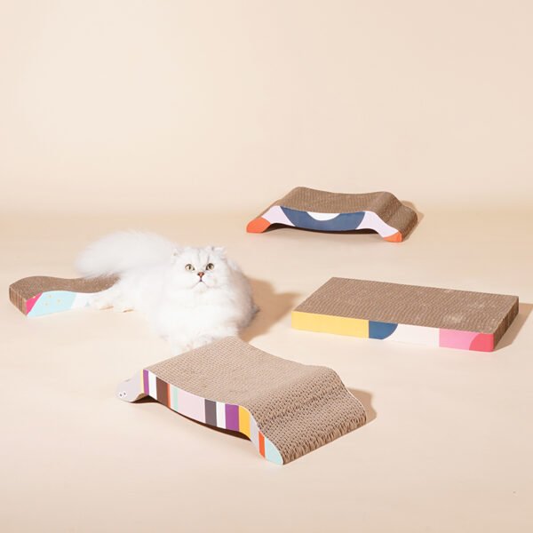 Corrugated Cat Scratching Board Claw Sharpener - Image 2