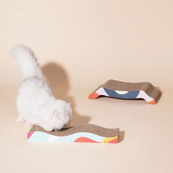 Corrugated Cat Scratching Board Claw Sharpener - Image 5