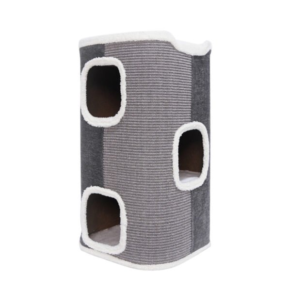 Double Sisal Bucket All Season Cat Climbing Frame - Image 8