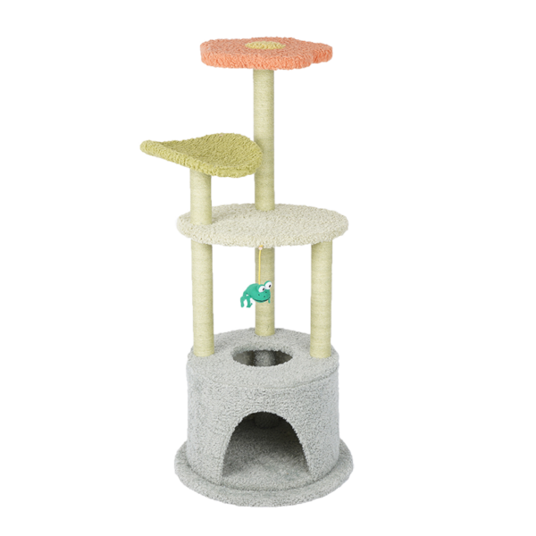 Cat Litter Cat Tree Integrated Villa Cat Climbing Frame - Image 2